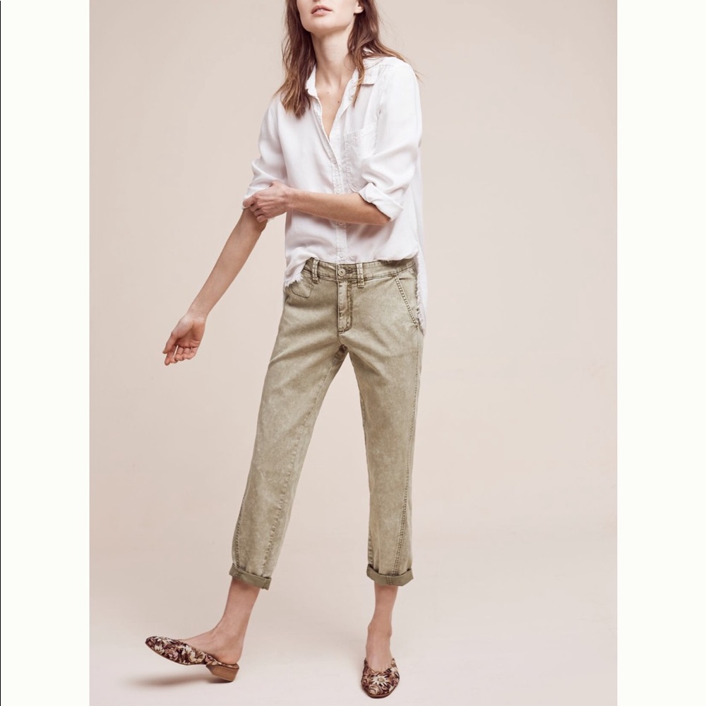Anthropologie | Relaxed Chino Pants